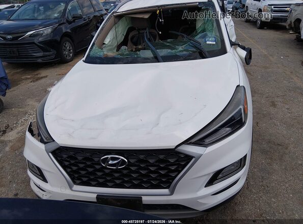 KM8J33AL1LU091410 2020 HYUNDAI TUCSON White Widok wnętrza z tyłu