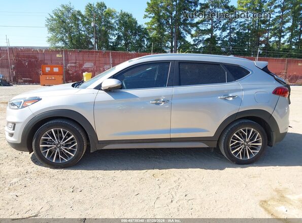 KM8J33AL1MU315616 2021 HYUNDAI TUCSON Серебряный Панорамный вид салона 360°