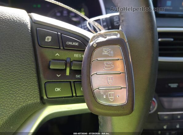 KM8J33AL1MU315616 2021 HYUNDAI TUCSON Серебряный Вид панели приборов