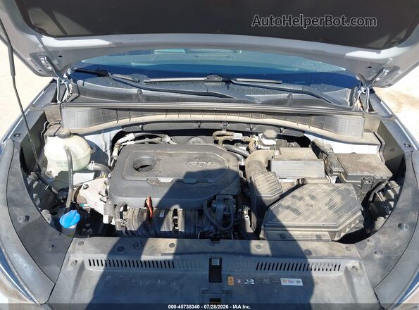 KM8J33AL1MU315616 2021 HYUNDAI TUCSON Серебряный Вид сзади