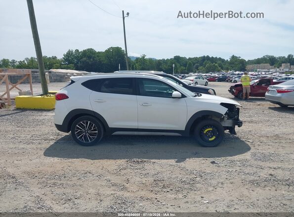 KM8J33AL1MU362919 2021 HYUNDAI TUCSON White Սալոնի հետևի տեսք