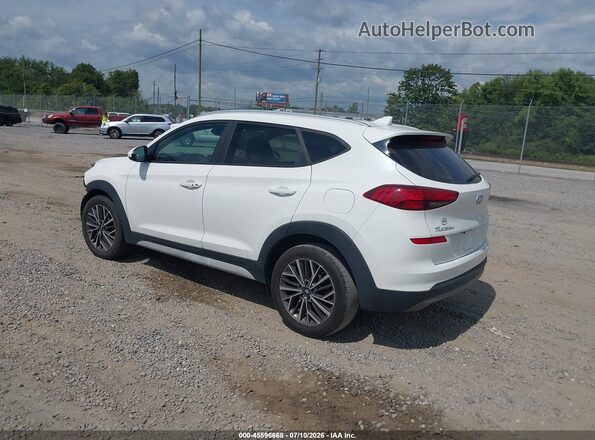 KM8J33AL1MU362919 2021 HYUNDAI TUCSON White Հետևի ձախ