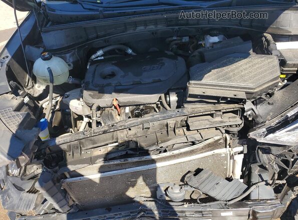 KM8J33AL2KU051402 2019 HYUNDAI TUCSON Silver Engine compartment view