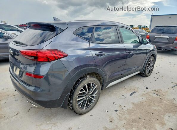 KM8J33AL2KU915011 2019 HYUNDAI TUCSON Серый Задняя правая четверть