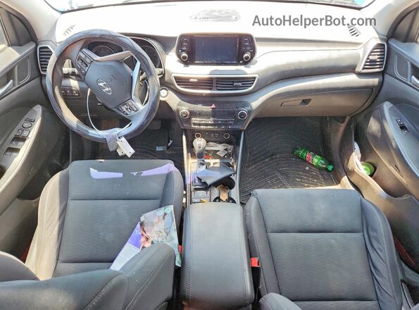 KM8J33AL2KU981414 2019 HYUNDAI TUCSON Blue Vista del salpicadero