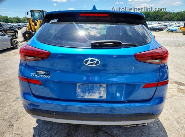 KM8J33AL2KU981414 2019 HYUNDAI TUCSON Blue Vista trasera