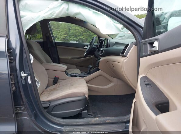 KM8J33AL2LU099595 2020 HYUNDAI TUCSON Blue Front interior view
