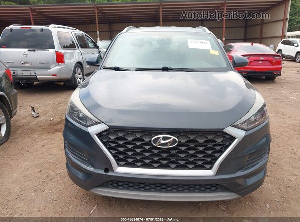 KM8J33AL2LU099595 2020 HYUNDAI TUCSON Blue Instrument cluster view
