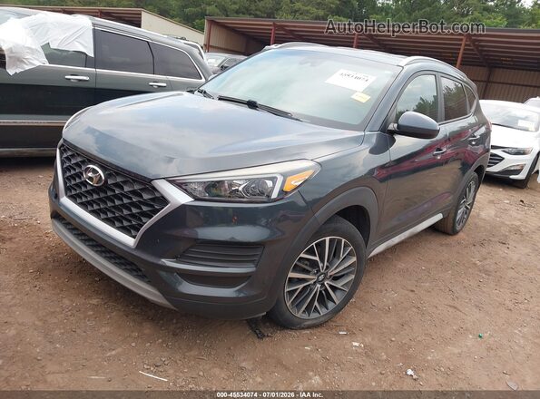 KM8J33AL2LU099595 2020 HYUNDAI TUCSON Blue Front left