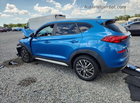 KM8J33AL2LU122857 2020 HYUNDAI TUCSON Blue Հետևի ձախ