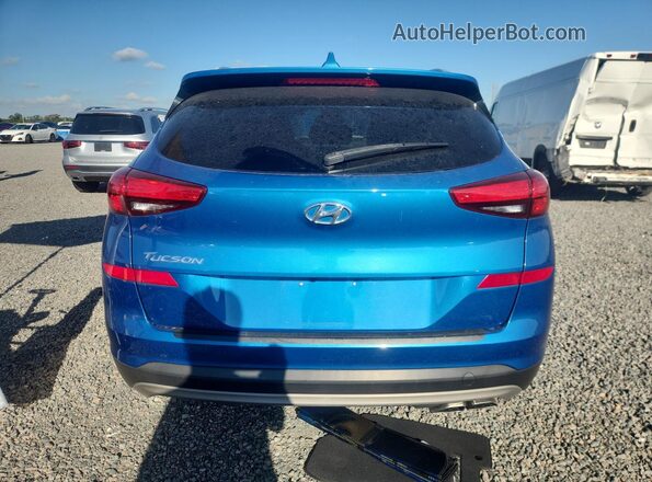 KM8J33AL2LU122857 2020 HYUNDAI TUCSON Blue Հետևի տեսք