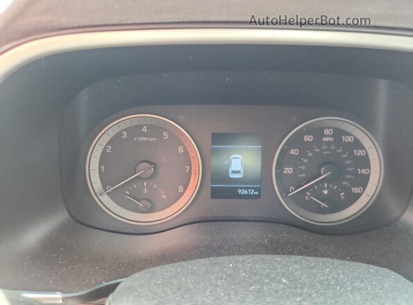 KM8J33AL2LU122857 2020 HYUNDAI TUCSON Blue Սարքավորումների վահանակի տեսք