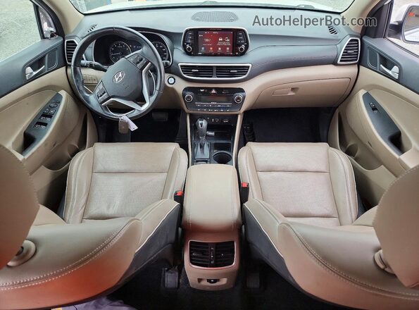 KM8J33AL2LU256395 2020 HYUNDAI TUCSON White Dashboard view