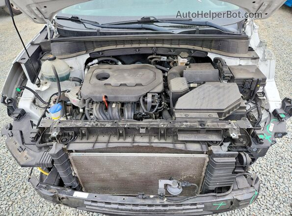 KM8J33AL2LU256395 2020 HYUNDAI TUCSON White Engine compartment view