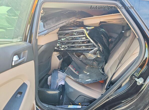 KM8J33AL2MU290788 2021 HYUNDAI TUCSON Black Vista interior trasera