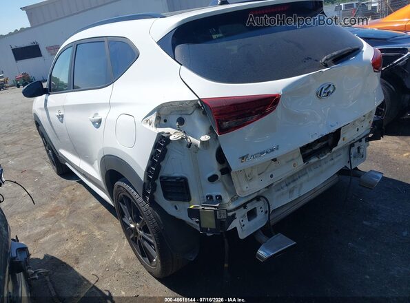KM8J33AL3KU941651 2019 HYUNDAI TUCSON White Задня ліва чверть