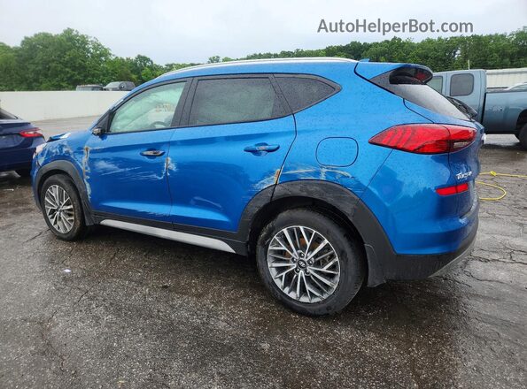 KM8J33AL3LU108143 2020 HYUNDAI TUCSON Blue Հետևի ձախ