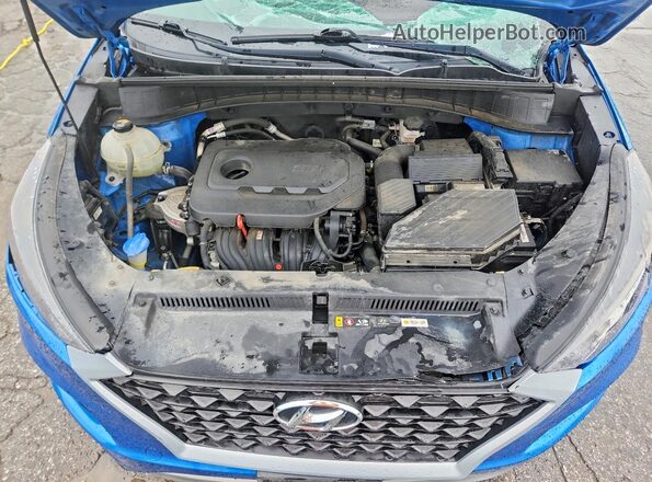 KM8J33AL3LU108143 2020 HYUNDAI TUCSON Blue Շարժիչի բաժամունքի տեսք