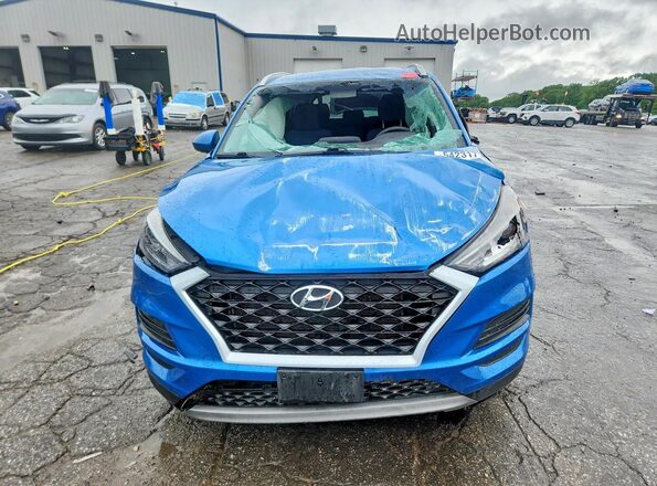 KM8J33AL3LU108143 2020 HYUNDAI TUCSON Blue Դիմացի տեսք