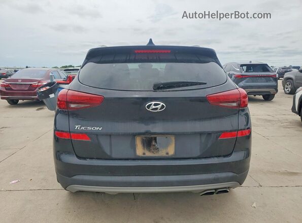KM8J33AL3LU216665 2020 HYUNDAI TUCSON Black Вид ззаду