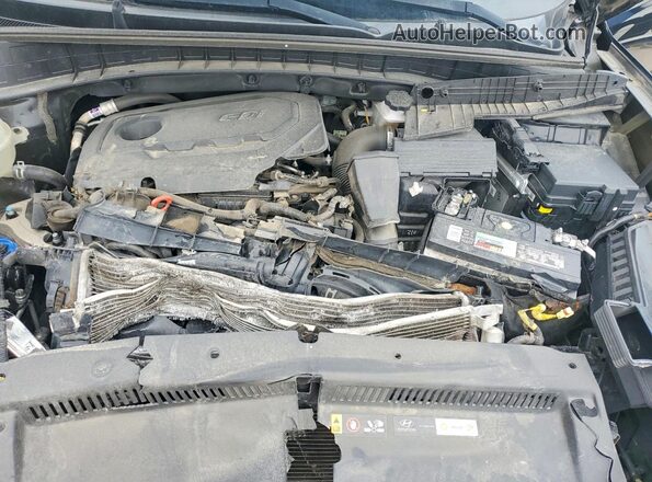 KM8J33AL3LU216665 2020 HYUNDAI TUCSON Black Вид підкапотного простору