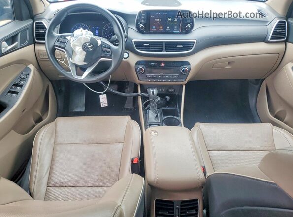 KM8J33AL3LU216665 2020 HYUNDAI TUCSON Black Вид панелі приладів