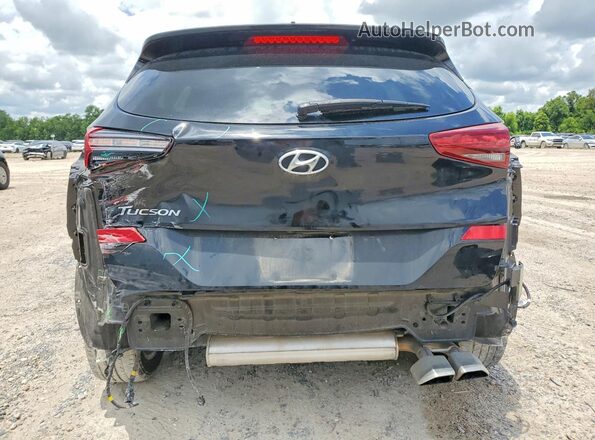 KM8J33AL3MU283820 2021 HYUNDAI TUCSON Black უკანა ხედი