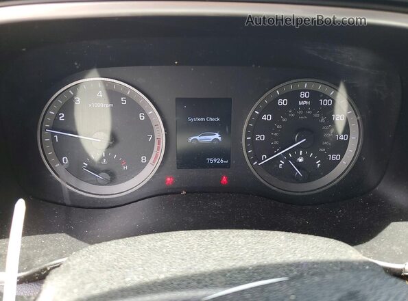 KM8J33AL3MU283820 2021 HYUNDAI TUCSON Black ხელსაწყოთა პანელის ხედი