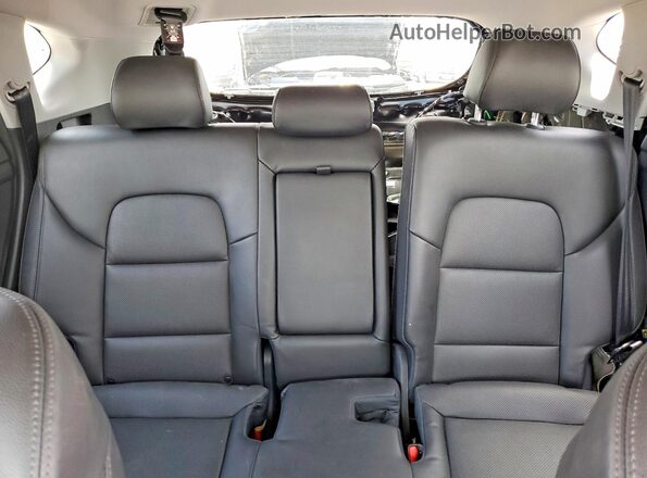 KM8J33AL3MU283820 2021 HYUNDAI TUCSON Black უკანა სავარძლების ხედი