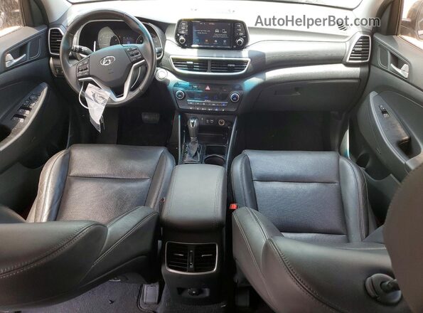 KM8J33AL3MU283820 2021 HYUNDAI TUCSON Black წინა პანელის ხედი