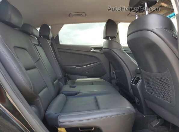 KM8J33AL3MU283820 2021 HYUNDAI TUCSON Black უკანა სალონის ხედი