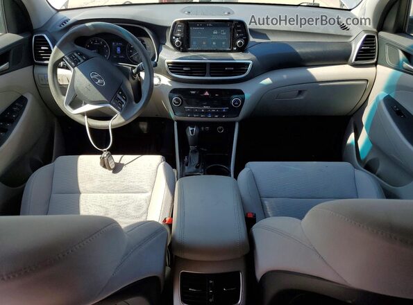 KM8J33AL4LU141054 2020 HYUNDAI TUCSON Silver წინა პანელის ხედი