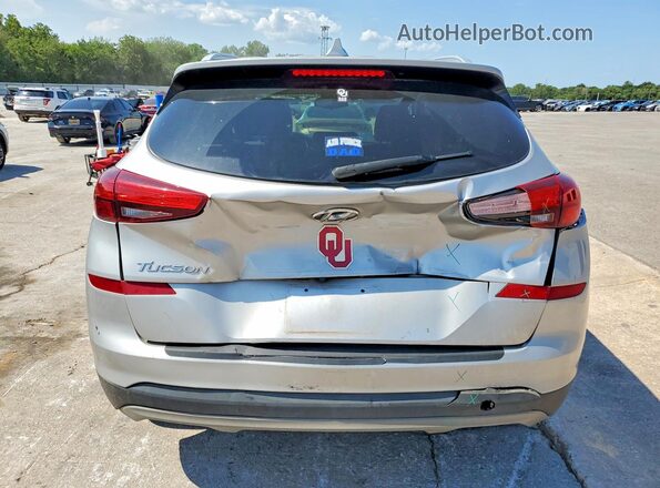 KM8J33AL4LU141054 2020 HYUNDAI TUCSON Silver უკანა ხედი