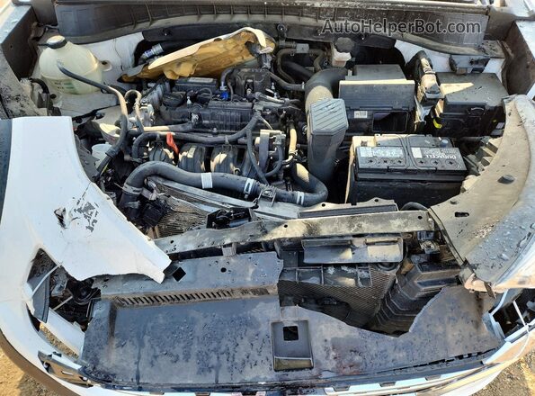 KM8J33AL4MU285611 2021 HYUNDAI TUCSON White Engine compartment view