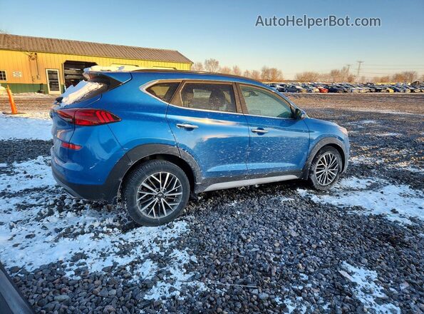 KM8J33AL4MU335259 2021 HYUNDAI TUCSON Blue Հետևի աջ