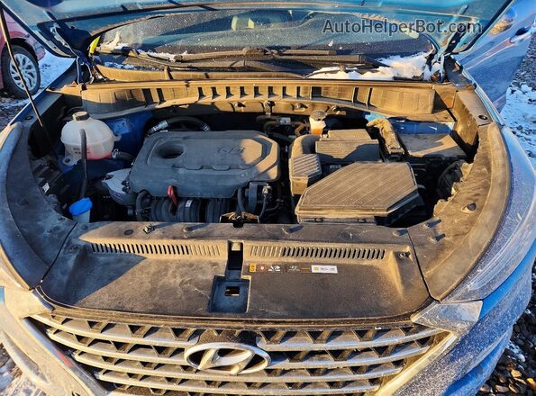 KM8J33AL4MU335259 2021 HYUNDAI TUCSON Blue Սալոնի հետևի տեսք