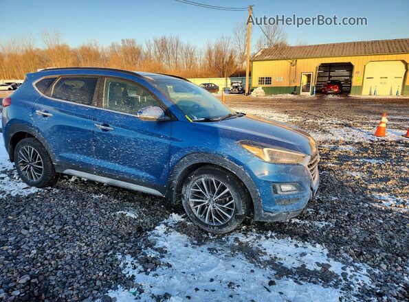 KM8J33AL4MU335259 2021 HYUNDAI TUCSON Blue Առջևի աջ