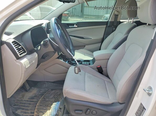 KM8J33AL4MU362106 2021 HYUNDAI TUCSON White Front interior view