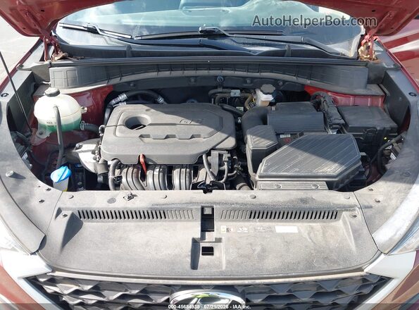 KM8J33AL5KU015817 2019 HYUNDAI TUCSON Темно-бордовый Вид сзади