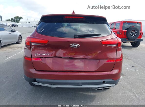KM8J33AL5KU015817 2019 HYUNDAI TUCSON Темно-бордовый 