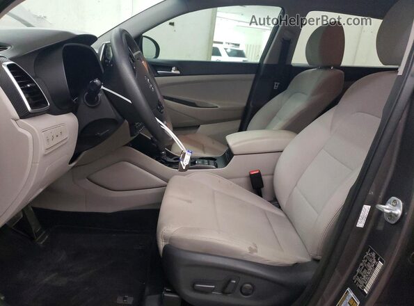 KM8J33AL5LU121427 2020 HYUNDAI TUCSON Gray Սալոնի դիմացի տեսք