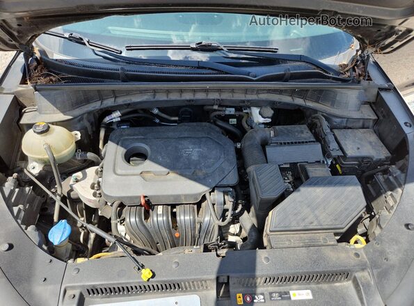 KM8J33AL5LU208731 2020 HYUNDAI TUCSON Black ძრავის განყოფილების ხედი