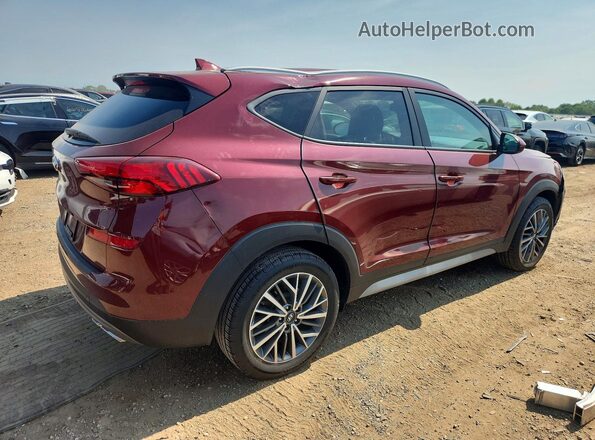 KM8J33AL5LU213640 2020 HYUNDAI TUCSON Maroon უკანა მარჯვენა