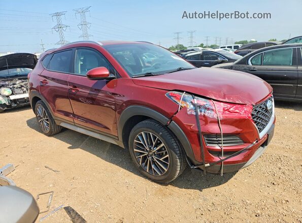 KM8J33AL5LU213640 2020 HYUNDAI TUCSON Maroon წინა მარჯვენა