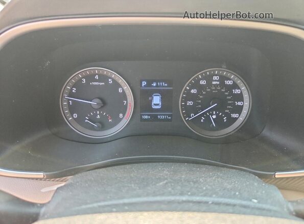 KM8J33AL5LU213640 2020 HYUNDAI TUCSON Maroon ხელსაწყოთა პანელის ხედი