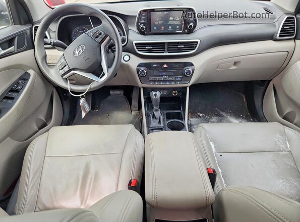 KM8J33AL5LU221818 2020 HYUNDAI TUCSON Charcoal წინა პანელის ხედი
