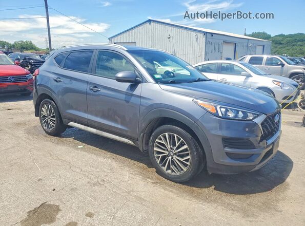 KM8J33AL5MU301475 2021 HYUNDAI TUCSON Gray Przód prawy