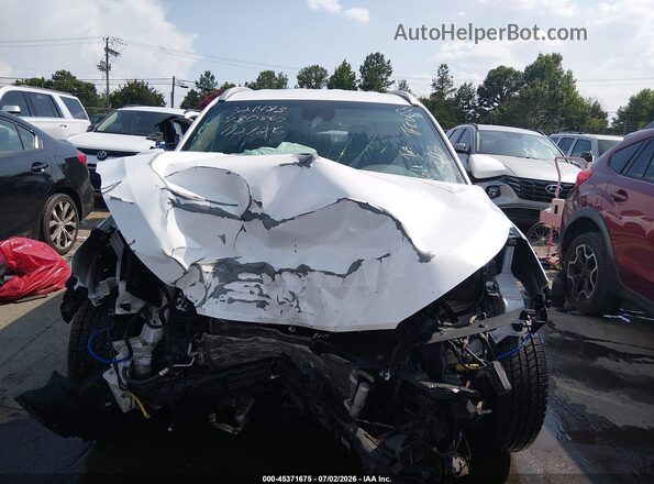 KM8J33AL5MU321483 2021 HYUNDAI TUCSON White Vista del cuadro de instrumentos