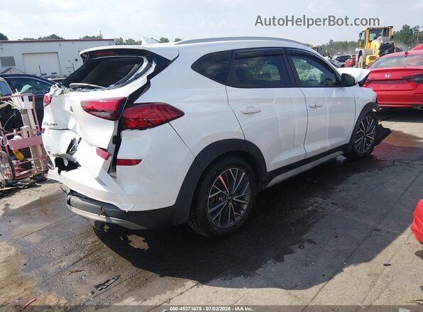 KM8J33AL5MU321483 2021 HYUNDAI TUCSON White Trasero derecho