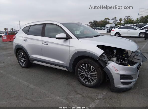 KM8J33AL6KU038667 2019 HYUNDAI TUCSON Серебряный Панорамный вид салона 360°